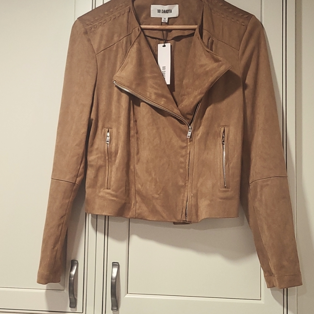 BB Dakota Faux Suede Jacket